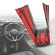 thumbnail image 5 of Embellecedor del volante, estilo de fibra de carbono Embellecedor de la cubierta del volante Marco de la cubierta del volante Rendimiento finamente ajustado, 5 of 10