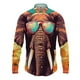 thumbnail image 4 of Camisa con solapa de animal para hombre, estampado de elefante en 3D, camisas casuales de moda para hombre y mujer, camisas de manga larga con botones, ropa de calle de gran tamaño unisex, 4 of 5