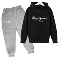 thumbnail image 3 of Sudadera con capucha para niños 2024 con estampado creativo para niños y niñas en edad preescolar, bonita sudadera deportiva con capucha informal para niñas de 3 a 13 años, 3 of 5