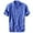 Navy, variant on ZZwxWA Short Sleeve Henley Shirts Summer Casual Comfy Solid Banded Collar Button Down Cotton Linen Pirate Beach Shirts up to 45% Off