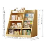 Miniyam Kids Bookshelf and Toy Organizer, Multi-Functional Storage Unit ...