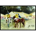 thumbnail image 1 of Carolines Treasures JMK1006MAT Polo à la Pointe Tapis Intérieur et Extérieur- 18 x 27 Po., 1 of 4