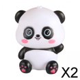 thumbnail image 1 of Luz de noche junto a la cama,Luz nocturna para decoración de luz nocturna de guardería infantil,Lámpara de noche animal con luz nocturna de panda lindo,Lámpara de noche suave 2 piezas, 1 of 8