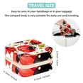 thumbnail image 5 of Ladybird Travel Portable Jewelry Stand and Organizer Box - Square Storage Box for Rings, Earrings, Necklaces, Bracelets, and More - Suitable for Girls and Women - Jewelry Boxes for Travel, 5 of 6