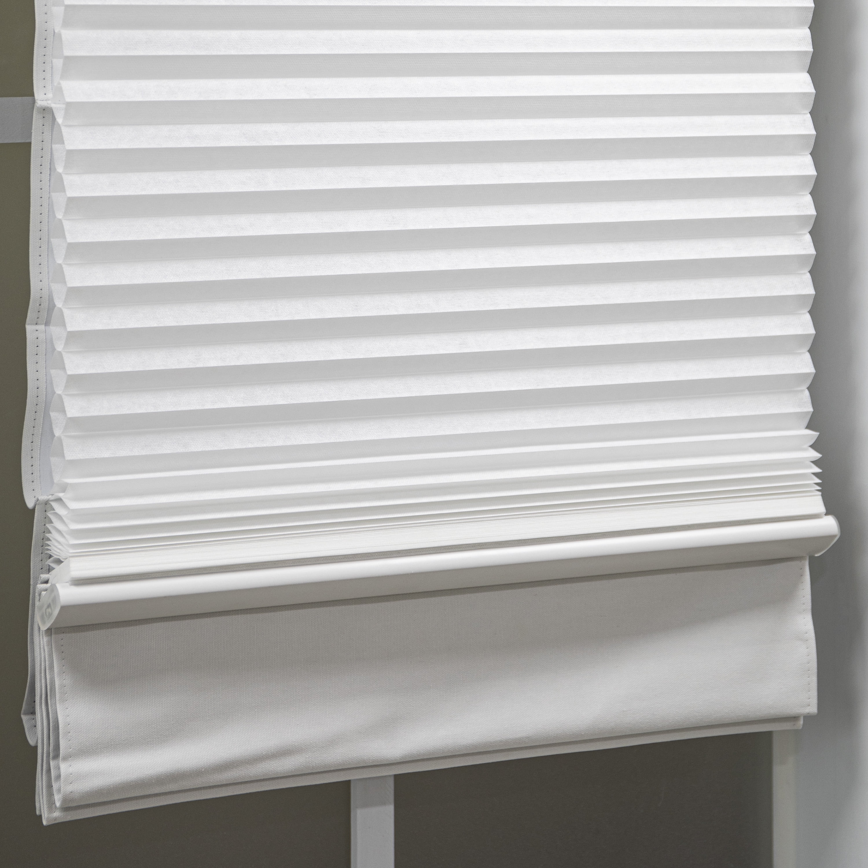 Regal Living Insulating Cordless Blackout Roman Shade, Gray, 61W x 72L