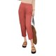 thumbnail image 1 of Dorothy Perkins - Pantalones Capri para Mujer (Rojo Ladrillo), 1 of 4