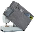 thumbnail image 1 of Funda para máquina de coser, funda protectora con bolsillos de almacenamiento esenciales, funda para máquina de coser, funda antipolvo Compatible con la mayoría, 1 of 5