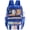 Blue, variant on Clear Backpack School Backpacks Heavy Duty Large Transparent Backpacks for Stadium Back to School Travel