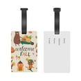 thumbnail image 5 of Sikiie Autumn In The Forest Luggage Tags Privacy Cover ID Label Suitcase Tags Identifiers For School Bags,Suitcases, 5 of 7
