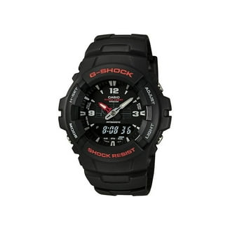 Casio G-Shock Sports Watch: Black & Blue, Ana-Digi, Japanese