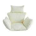 thumbnail image 1 of Cojín para silla Zulema Tipo huevo Beige 50 cm x 45 cm x 67 cm, 1 of 8