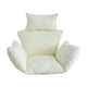 thumbnail image 1 of Cojín para silla Strade Fareast Limited forma de huevo columpio para patio al aire Beige, 1 of 8