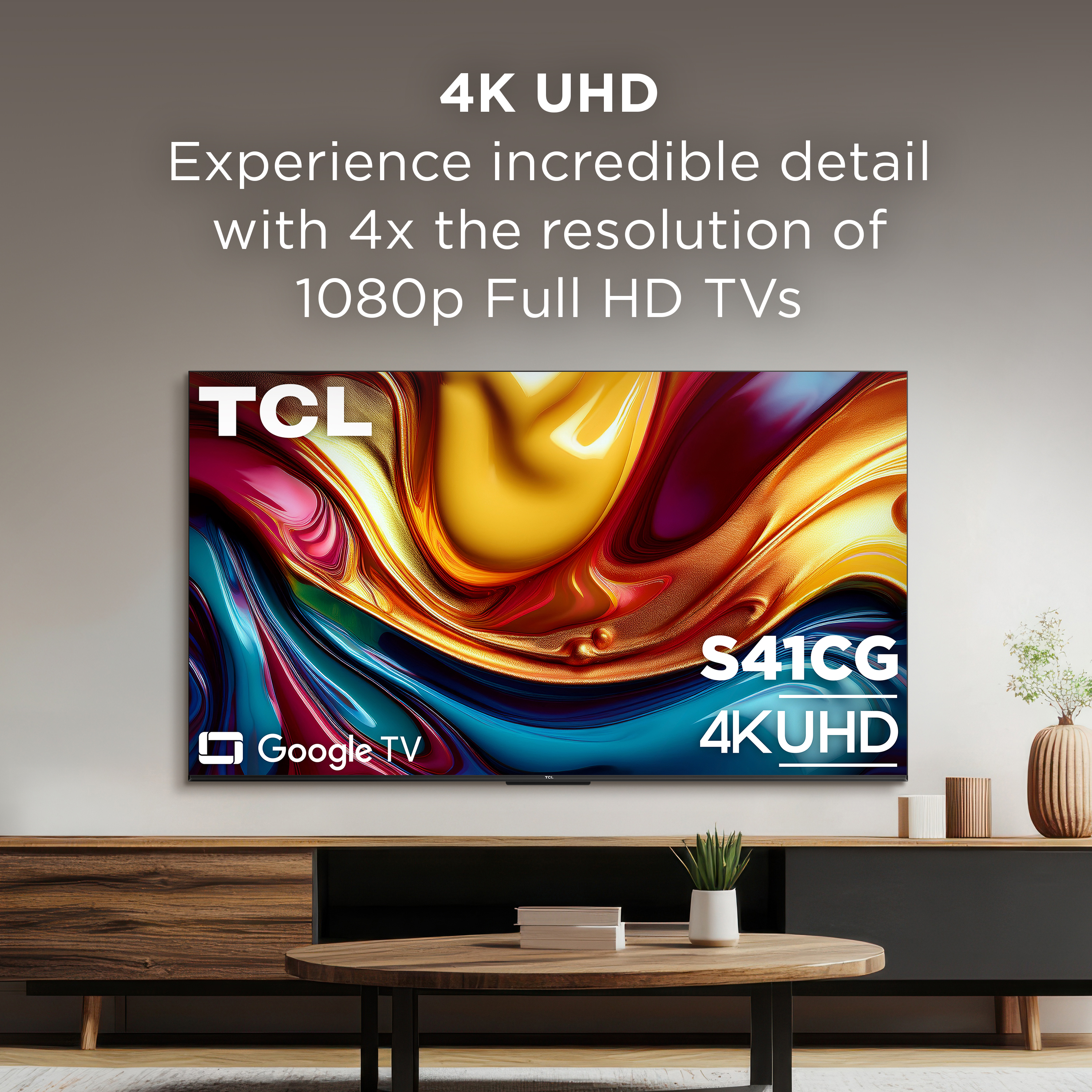 TCL 55" Class S41CG 4K UHD LED Smart Google TV photo 2