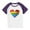 C-Purple, variant on TEAJOPSUU Boys Girls Crew Neck Shirts Kids Tween Color Blocked Short Sleeve Top Casual Summer Soft Raglan Tees Cute Rainbow Heart Blouse 3-15 Years A-Purple