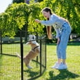 thumbnail image 5 of Naipo Dog Playpen for Large Dogs, 32in 16 Panels Portable Dog Fence, Outdoor Playyard for Dog/Puppy, Portable, Black, 5 of 13
