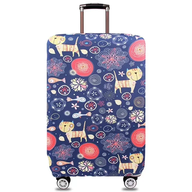 Luggage Cover Stretch Fabric Suitcase Protector Baggage Dust Case Cover Suitable for18-32 Inch Suitcase Case Travel accessories ca t M