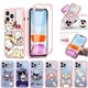 thumbnail image 2 of Sanrio Kuromi My Melody 360 funda completa para iPhone 7 8 14 Plus X Xs XR 13 Mini 12 11 Pro Max SE3 2022 SE 2020 PC trasera + cubierta frontal xuanjing  unisex, 2 of 2