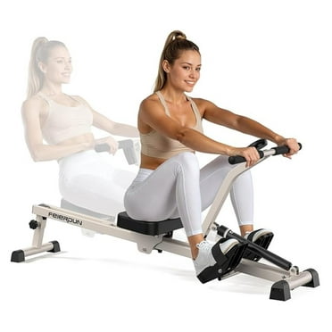 Upgo Rowing Machine, 12-Level Magnetic Resistance, Digital Monitor ...