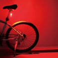 thumbnail image 1 of USB Charging Bicycle Lamp, 12 Lighting Mode Lightweight Rechargeable Bike Taillight for Night Riding, Red/White, 1 of 5