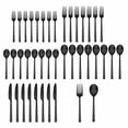 thumbnail image 3 of Better Homes & Gardens, River Black 42-Piece Stainless Steel Flatware Set, Service for 8, 3 of 23