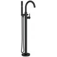 thumbnail image 5 of Gerber D300558BNT Contemporary Floor Mounted Tub Filler - Nickel, 5 of 7