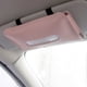 thumbnail image 3 of Parasol creativo para coche, bolsa de pañuelos, protector solar de cuero para coche, funda de papel colgante, caja de reposabrazos para coche, caja de pañuelos, 3 of 5