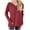 Wine, variant on ibuvkizy Womens Long Sleeve Tops,Shirts for Women,Oversized Tshirts Shirts for Women Solid Workout Sweatshirts Casual Basic Long Sleeve Shirt Classic V-Neck Tops Wine,M