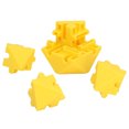thumbnail image 4 of Children Logic Puzzle Toy ABS Funny Stress Relief 3D Puzzle Block Assembly Educational Toy Birthday Gift Yellow, 4 of 8