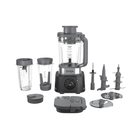 Restored Ninja R-CO401B Foodi Power Blender Ultimate System with XL Smoothie Bowl Maker and Nutrient Extractor (Refurbished)