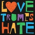 thumbnail image 3 of CafePress - Love Trumps Hate T Shirt - Men's Classic Graphic Cotton T-Shirt, 3 of 4
