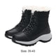 thumbnail image 3 of Botines impermeables antideslizantes de felpa cálidos botines de talla grande (negro 40) Likrtyny Para Estrenar, 3 of 6