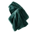 thumbnail image 3 of SWSMCLT Men's Furry Fleece Fuzzy Pajama Pants Loose Cigarette Basic Cold Weather Lounge Pants Autumn Loungewear Baggy Green Small, 3 of 4