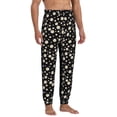 thumbnail image 4 of Kdxio Daisy Pattern Joggers,Sweatpants for Men with Pockets-Large, 4 of 5