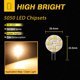 thumbnail image 2 of Bombilla LED 10x G4 xiang No regulable blanco cálido 2700K DC 12V de repuesto, 2 of 5
