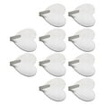 thumbnail image 1 of Ganchos de Pared Multiusos Wosthever 10 Piezas Plata, 1 of 6
