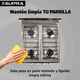 thumbnail image 5 of Parrilla A Gas Supra De 4 Quemadores De Sobreponer Plateada, 5 of 6