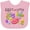 AD-Pink, variant on Inktastic Gigi's Little Jellybean Cute Easter Candy Boys or Girls Baby Bib