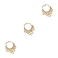 thumbnail image 2 of Jumpingount Necklace Crystal Metal Pendant Prom Bib Ornaments Choker Necklaces Durable Sexy Present Short Stones Bling Charm Type1, 2 of 6