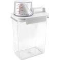 thumbnail image 1 of Laundry Detergent Dispenser 1.8L Large Capacity Soap Containers Plastic Laundry Jugs Sub Bottles for Detergent Softener Bleach Powder Soda etc, 1 of 7