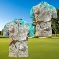 thumbnail image 4 of Aplkyhs Starfish Shell Matching Golf Shirts for Couple Quarter Zip His and Hers Golf Shirts Matching Quick Dry Golf Shirts for Men 4-Way Stretch Keep Cool in Hot Weather Fit Plain, 4 of 6