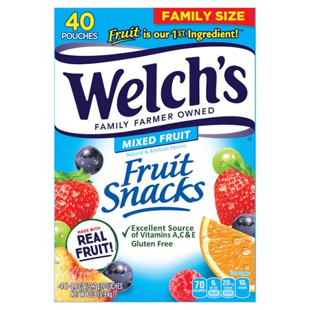 Welch's Fruit Snacks, Mixed Fruit, Family Size