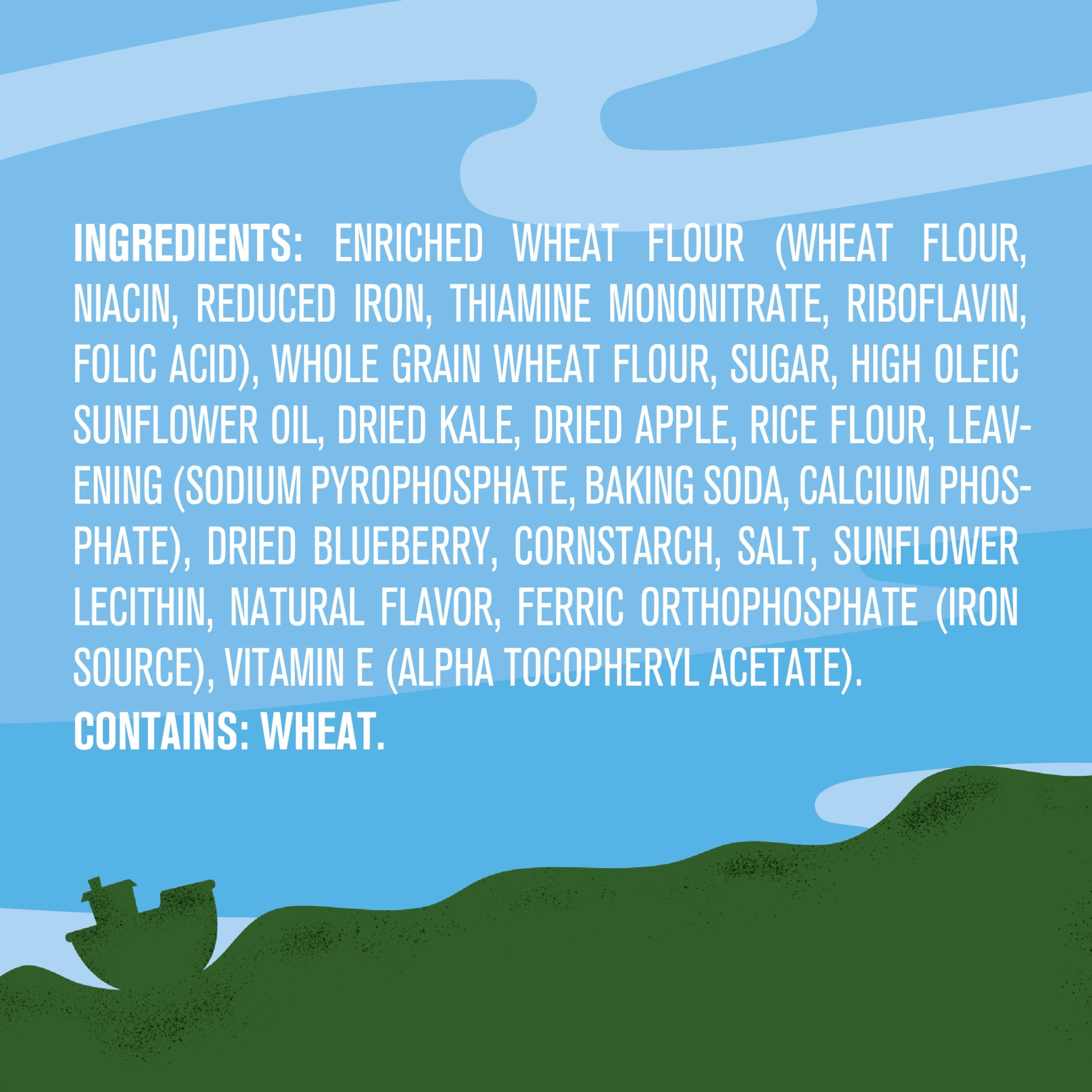 Get'ems from Gerber Kale, Apple & Blueberry Cookies, Kids Snack Made with Real Veggies & Fruits, Iron & Vitamin E