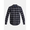 thumbnail image 5 of George Men's and Big Men's Slub Cotton Shirt with Long Sleeves, Sizes S-3XL, 5 of 5