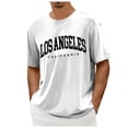 thumbnail image 5 of Men Tshirts Basic Loose T Shirt for Men Short Sleeve White Tee Shirt Men, 5 of 5