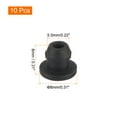 thumbnail image 3 of Uxcell Silicone Snap in Locking Hole Plugs For Kitchen Bulkheads Waterproof Sealing Plugs Black 5.5mm 10, 3 of 7