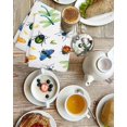 thumbnail image 4 of Spring Butterfly Dragonfly Kitchen Dish Towels for Drying Dishes Set of 4, Farmhouse Botanical Floral Waffle Weave Microfiber Hand Tea Bathroom Towels Quick Dry & Absorbent Towel 15.7x23.6, 4 of 7