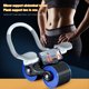 thumbnail image 1 of Rodillo de abdomen 2 en 1, duradero, con almohadilla para arrodillarse, color aleatorio para gimnasio en casa (B), 1 of 6