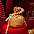 thumbnail image 3 of Bolsas de terciopelo para joyería con cordones, bolsas de regalo para fiesta de boda, bolsa de dulces para boda, paquete de 10 estilo 1, 3 of 5