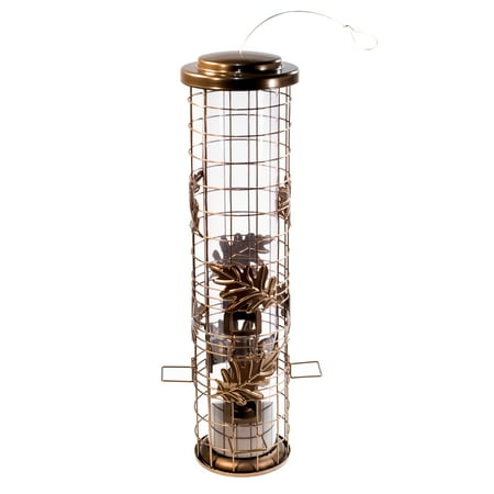 Perky Pet Squirrel Be Gone Cylinder Wild Bird Feeder Walmart Com