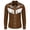 00-Brown1104, variant on Tiijoy Boys Western Cowboy Shirt Vintage Long Sleeve Button-Down Shirt Top, Sizes 4-13